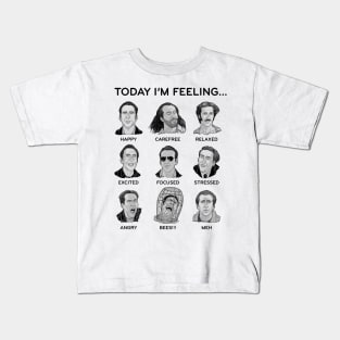 Nicolas Cage - Today I'm Feeling Kids T-Shirt